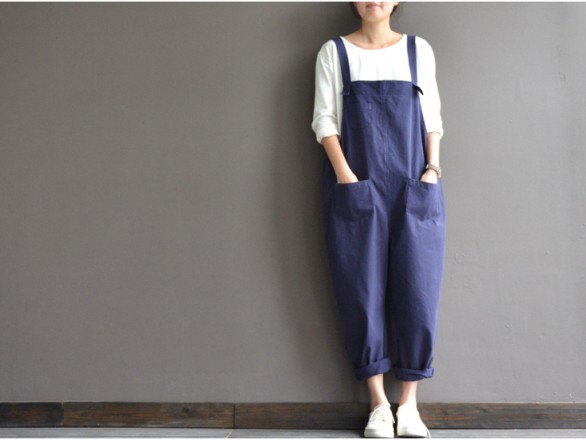 藏蓝裤子配色宝典，这么穿让你稳赢全场