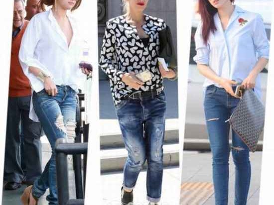 休闲衬衫搭裤子宝典 穿对裤装时髦又自在
