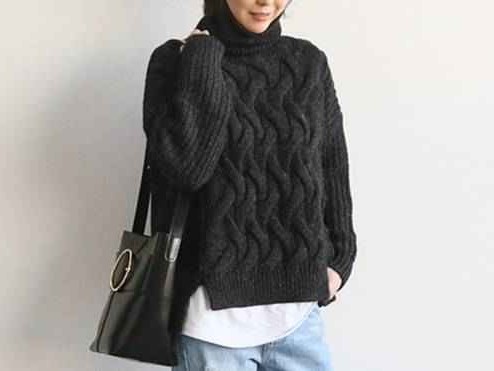 宽松毛衣外套搭配全攻略：告别臃肿穿出时尚感