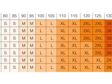 XXL尺码大揭秘穿对衣服不踩坑